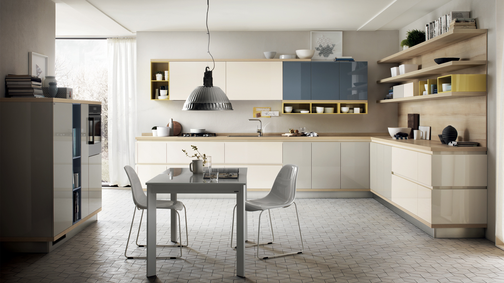 Cucine shabby chic scavolini : cucine 2 metri lineari. cucine a ...